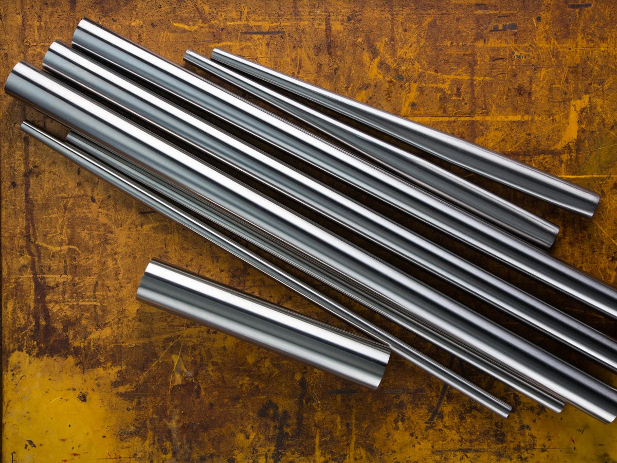 from a solid billet.
