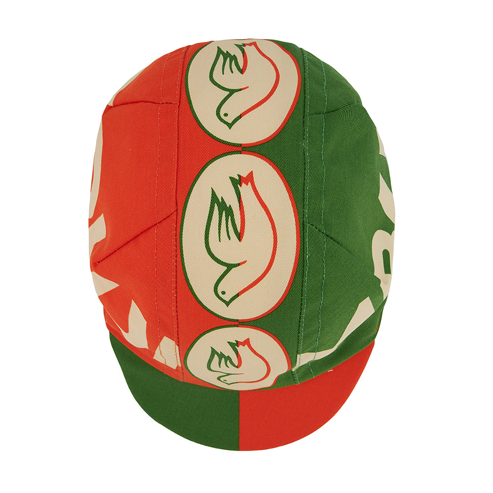 CAP COLUMBUS GREEN BOX GREEN & RED