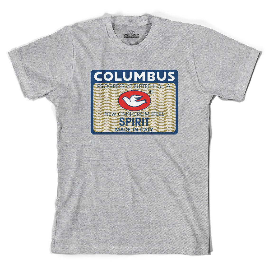 T-SHIRT COLUMBUS SPIRIT GREY