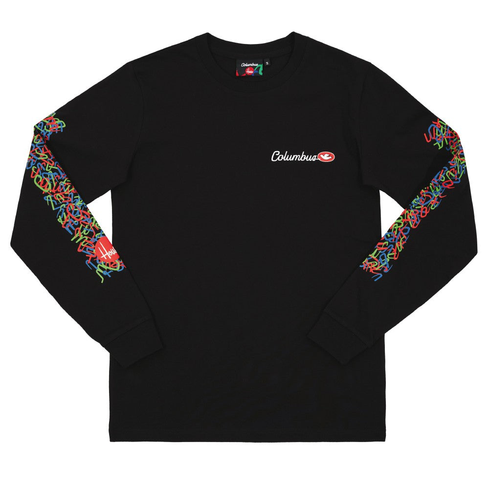T-SHIRT LONG SLEEVE HOUSE INDUSTRIES TUBOGRAPHY