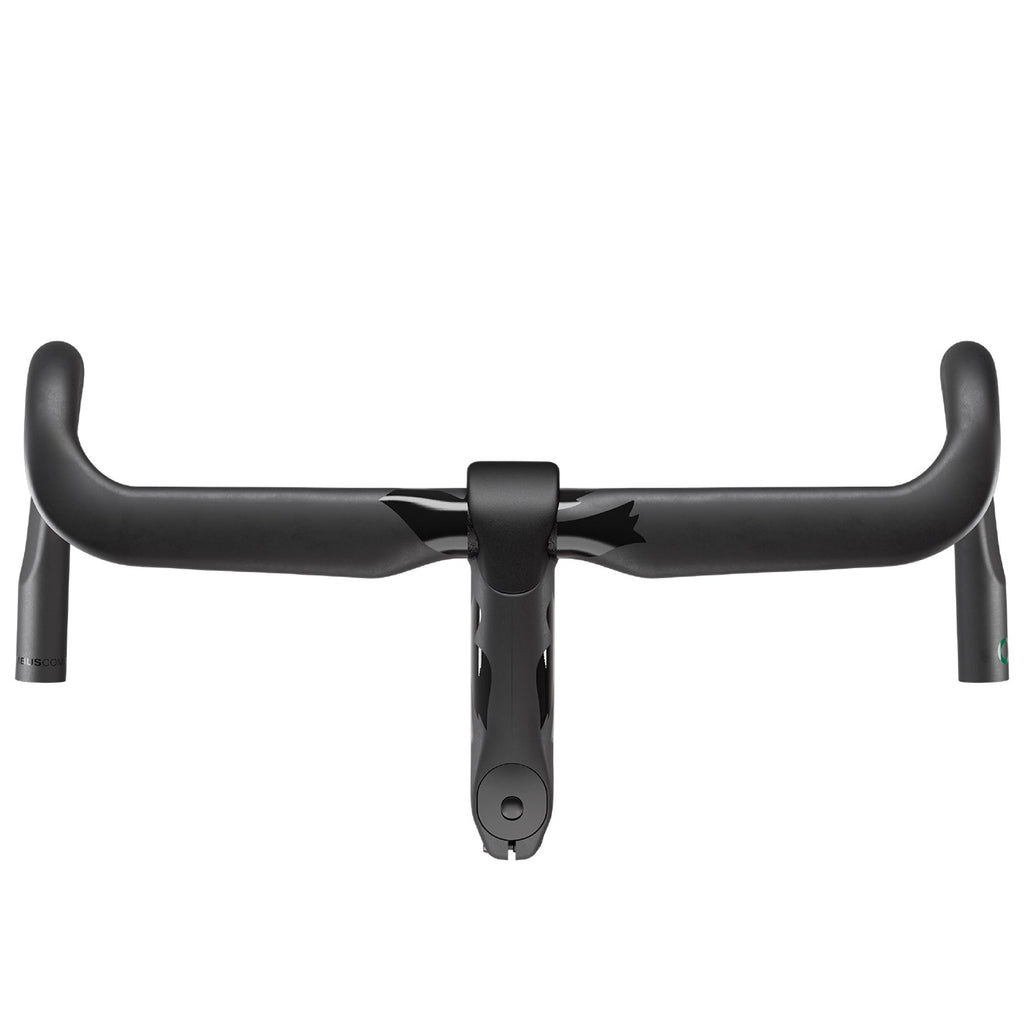 Columbus Trittico road carbon handlebar fitted to a Trittico carbon stem