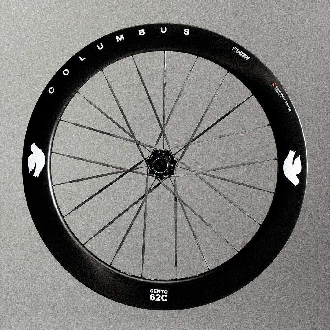 Columbus Cento 62C wheel, studio, three-quarter view