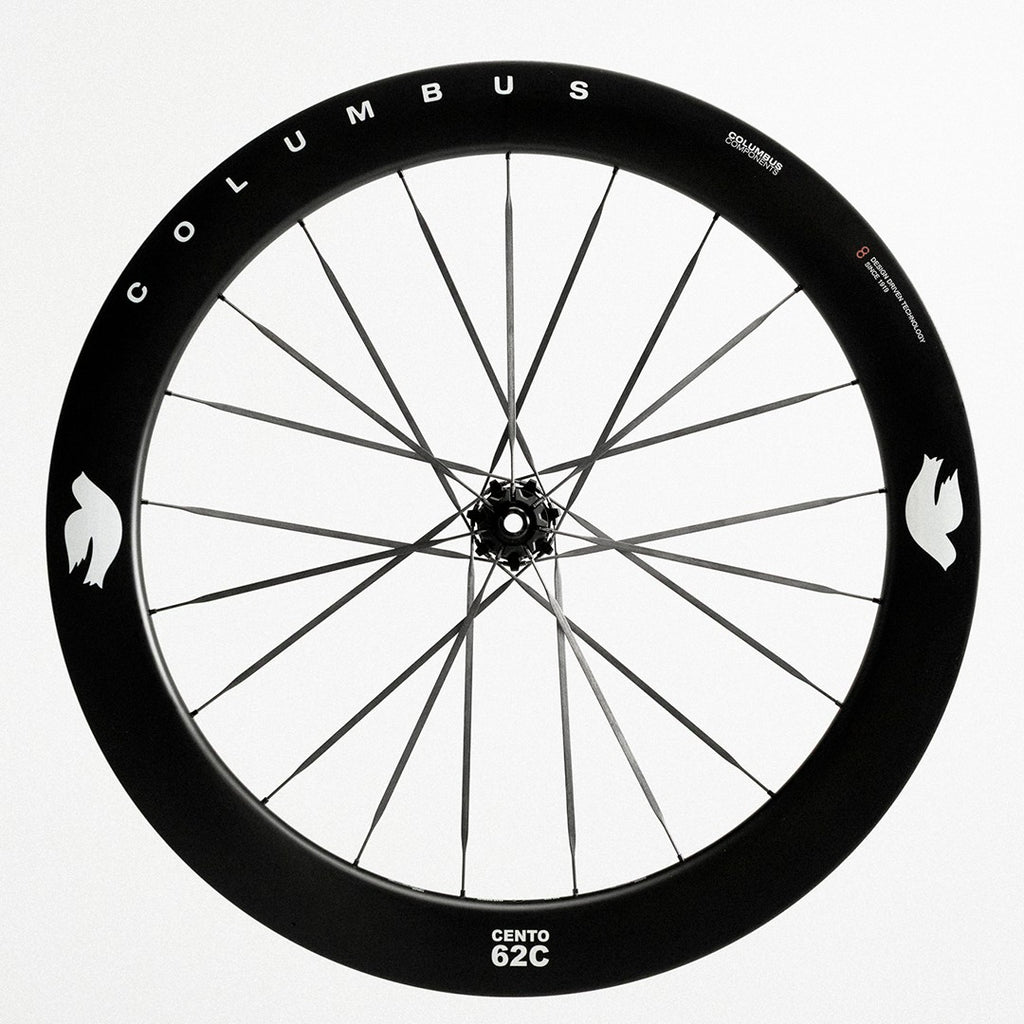 Columbus Cento 62C wheel, studio, front view on white