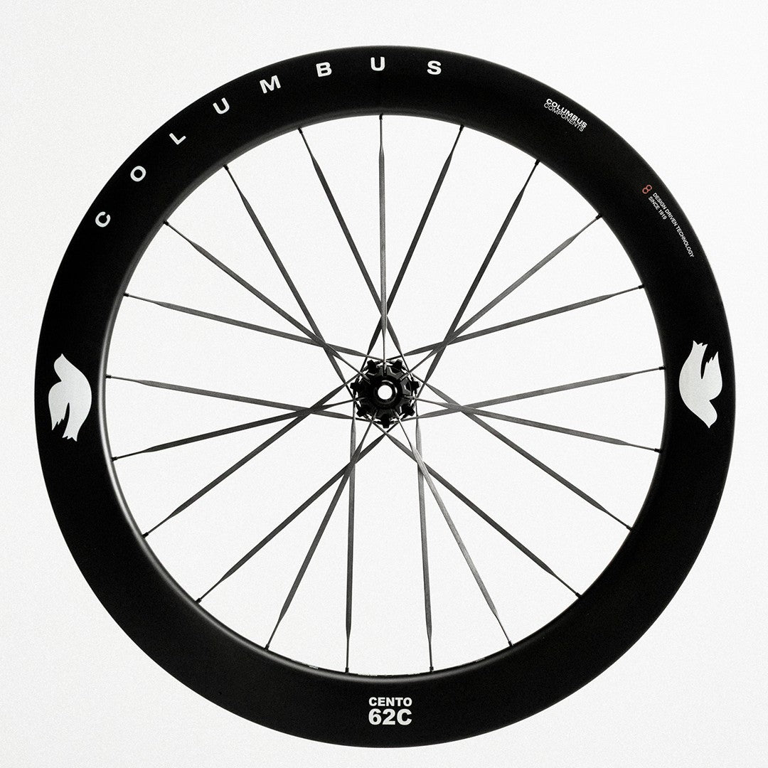 Columbus Cento 62C wheel, studio, front view on white