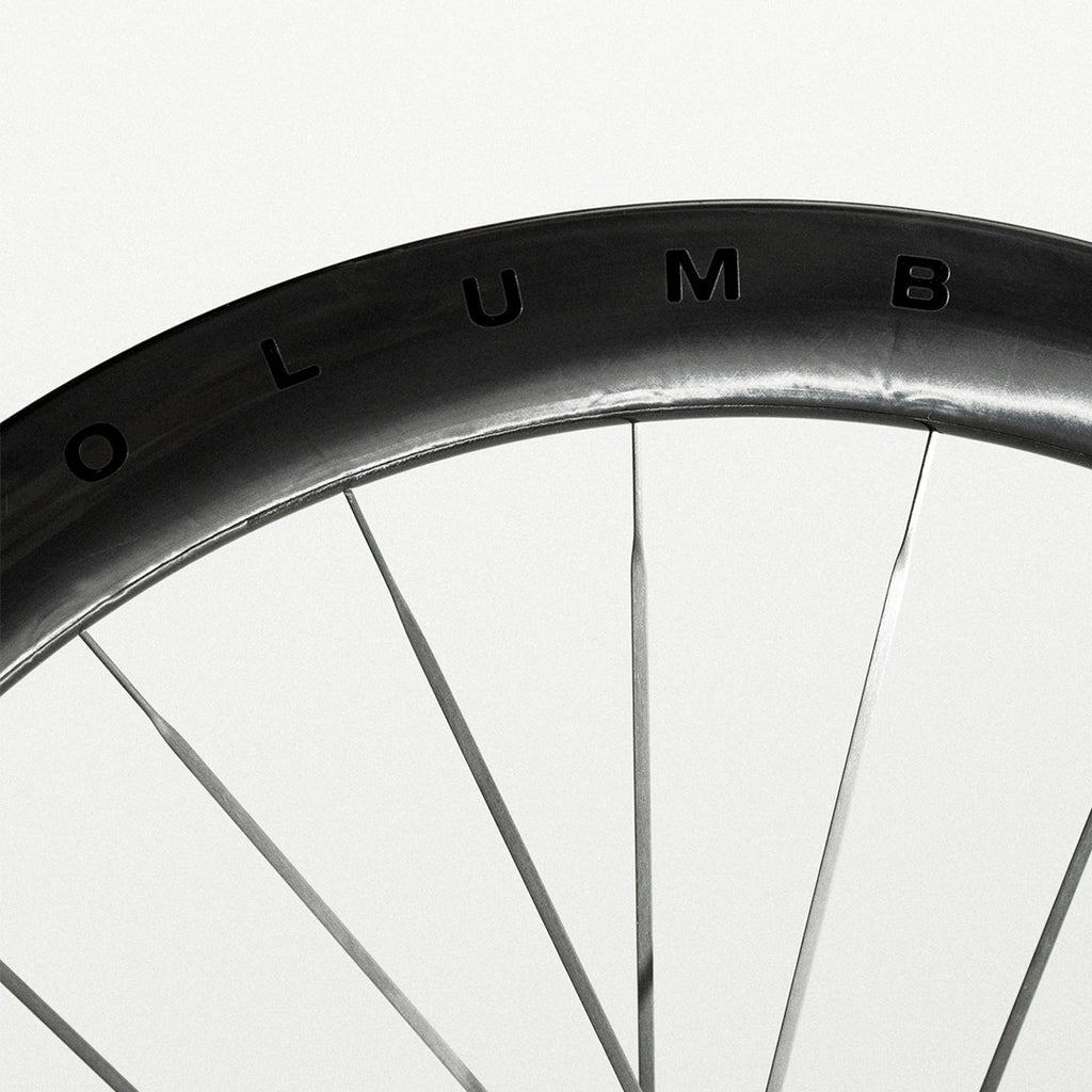 Columbus Gara 50C rim, Columbus lettering