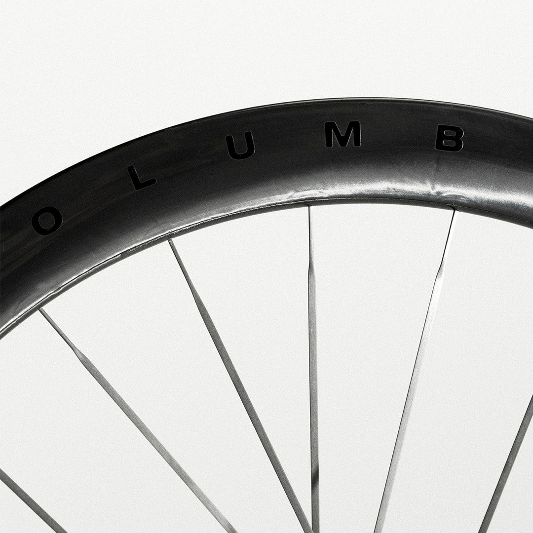 Columbus Gara 50C rim, Columbus lettering
