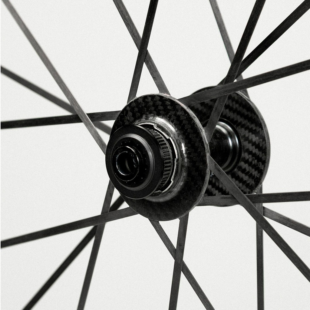 Columbus Spirit 50C carbon hub and integrated spokes