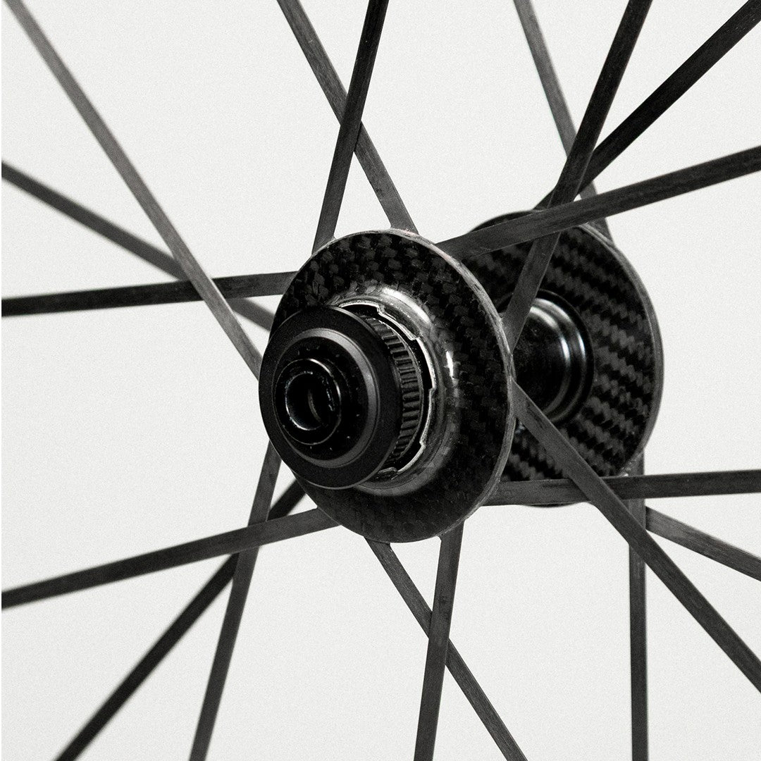 Columbus Spirit 50C carbon hub and integrated spokes
