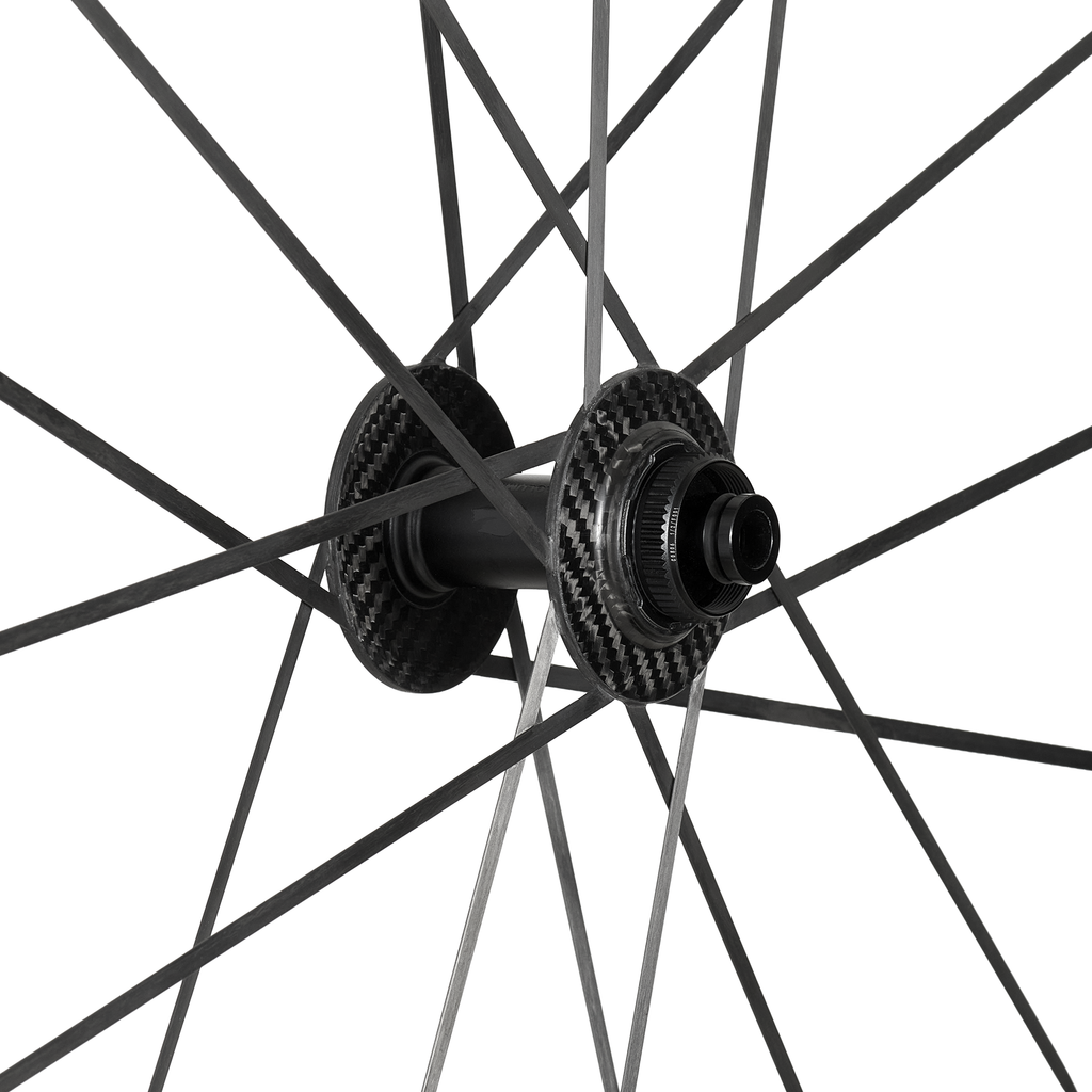 Columbus Spirit 50C wheel, hub and spoke detail