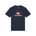 T-SHIRT COLUMBUS DOVE REG NAVY BLUE