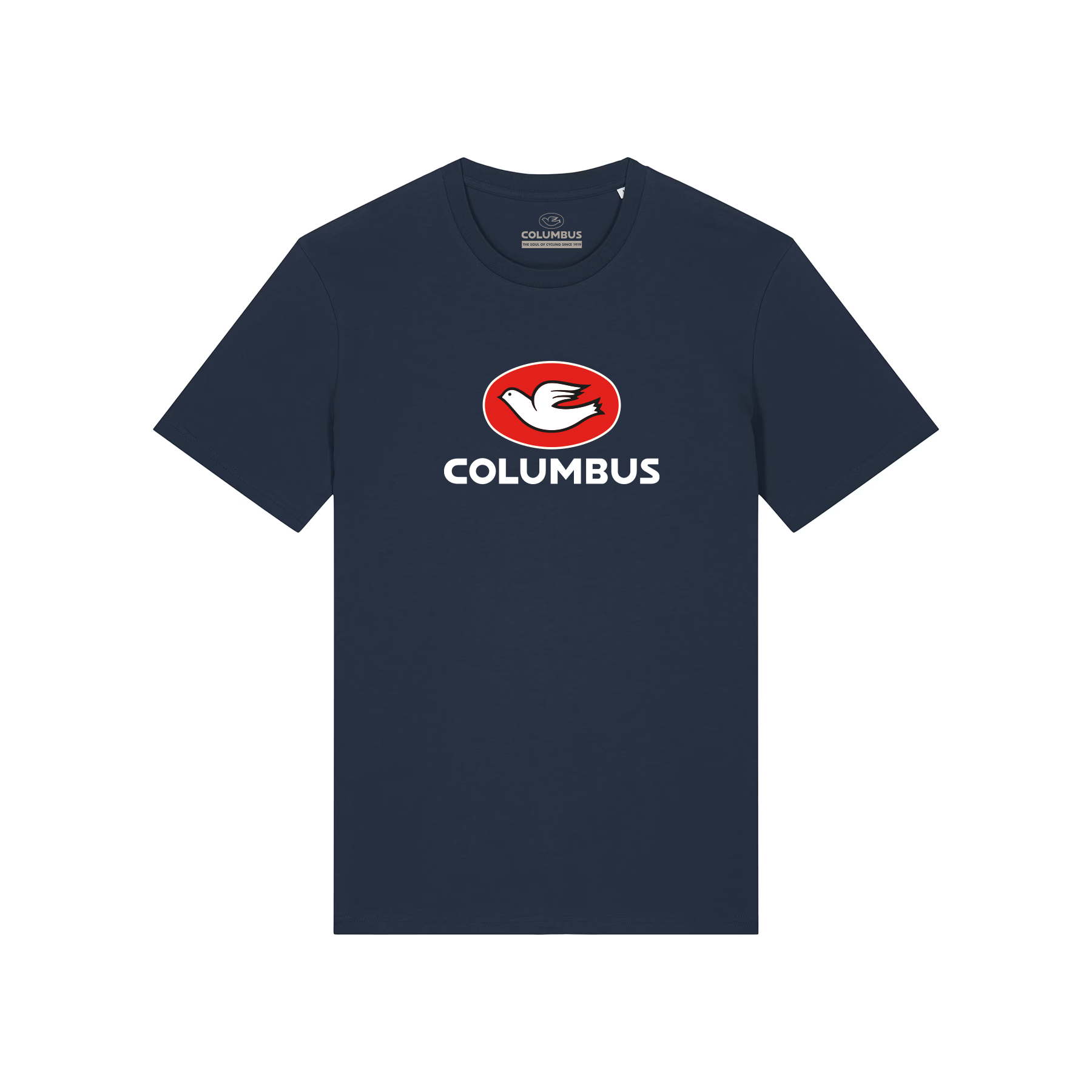 T-SHIRT COLUMBUS DOVE REG NAVY BLUE