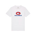 T-SHIRT COLUMBUS DOVE REG WHITE