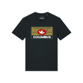 T-SHIRT COLUMBUS TAG REG BLACK