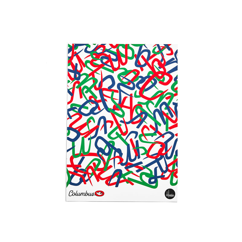House Industries Tubography limited edition print